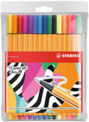 STABILO Fineliner "point 88 Individual. Just like you Edition" 15er Pack