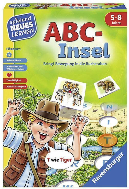 RAVENSBURGER Lernspiel ”ABC-Insel”