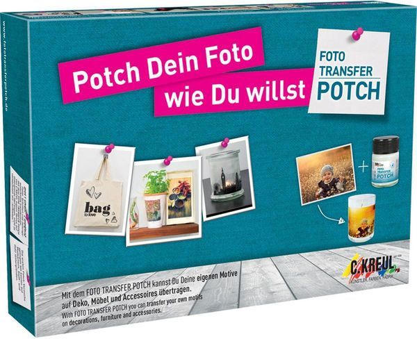 KREUL Foto Transfer Potch Set 4-teilig