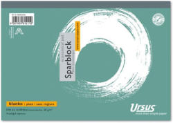 URSUS BASIC Sparblock A5 4-teilig 100 Blatt glatt