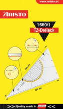 PAGRO DISKONT ARISTO TZ-Dreieck ”1660/1” ohne Griff 60° 22,5 cm