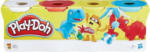 PAGRO DISKONT PLAY-DOH Spielknete 4 Stück mehrere Farben