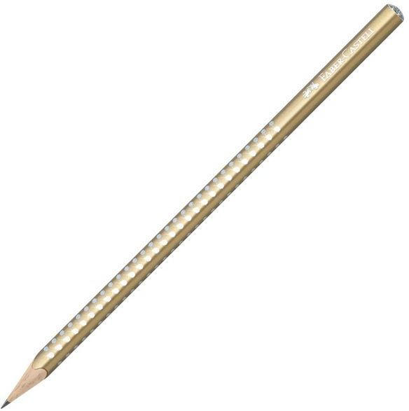 FABER-CASTELL Bleistift ”Sparkle” pearl gold