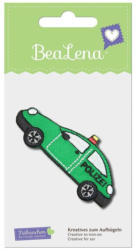BEALENA Applikation ”Polizeiauto” 7 x 3 cm grün