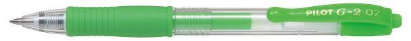 PILOT Gelschreiber ”G2-7” 0,4 mm neon grün