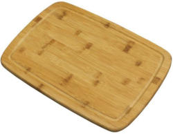 Schneidbrett aus Bambus 40 x 28 cm braun