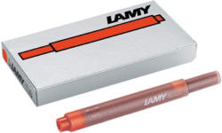 LAMY Tintenpatrone T10 rot 5 Stück