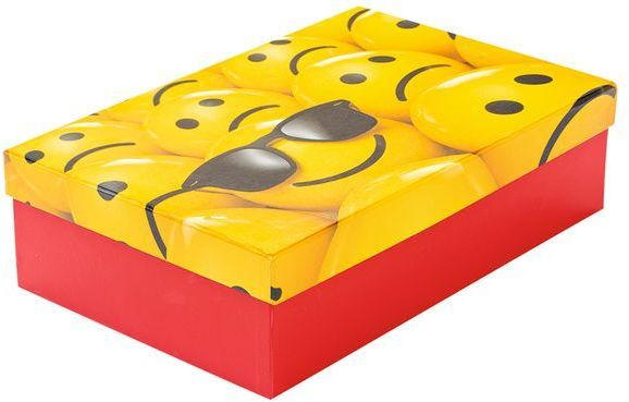 Bastelbox ”Smile” 36,5 x 23,5 x 10 cm bunt