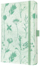 PAGRO DISKONT SIGEL Notizbuch ”Jolie - Moss Botanical” A5 liniert 174 Blatt hellgrün