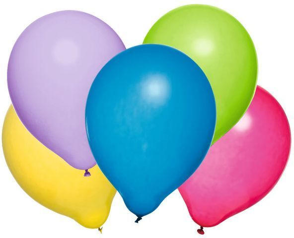 Luftballons 25 Stück mehrere Farben