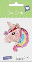 BEALENA Applikation ”Einhorn” 5,5 x 7 cm bunt