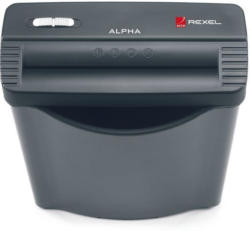 REXEL Aktenvernichter ”Alpha” Streifenschnitt 10L