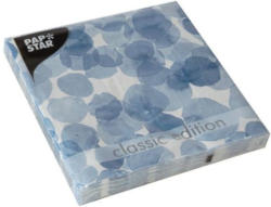 PAPSTAR Servietten ”Spots” 20 Stück 33 x 33 cm blau