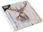 PAGRO DISKONT PAPSTAR Servietten ”Colourful Deer” 20 Stück 33 x 33 cm bunt