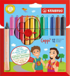 STABILO Filzstift "Cappi" 12er Pack