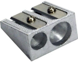 SAX Metall-Doppelspitzer silber