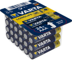 VARTA Longlife AAA Batterie 24 Stück