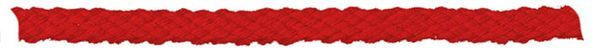 HOTEX Baumwoll-Kordel 2 m x 6 mm rot