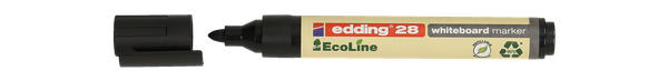 EDDING Whiteboardmarker 28 "Ecoline" Rundsitze 1,5-3 mm schwarz