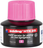 PAGRO DISKONT EDDING Nachfülltinte HTK25 für Textmarker 25 ml pink