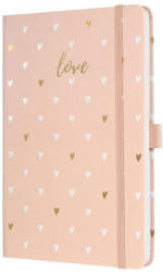 SIGEL Notizbuch ”Jolie - Rose Love” A5 liniert 174 Blatt pastellrosa