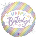 PAGRO DISKONT Folienballon "Happy Birthday" bunt