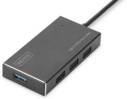 DIGITUS USB 3.0 Hub 4-Port schwarz