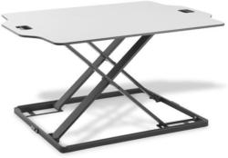 DIGITUS Ergonomischer Steh/Sitz-Schreibtischaufsatz weiss