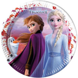 Pappteller "Frozen 2" Ø 23 cm 8 Stück bunt