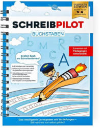 SCHREIBPILOT Lernheft A4 "Buchstaben" mit Stift und Radierer