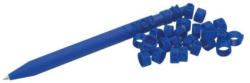 WEDO Kugelschreiber-Set "Letter Pen Puzzle" inkl. 62 Buchstabenringe blau