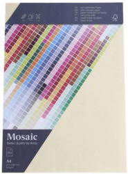 MOSAIC Schreibpapier A4 25 Blatt ivory