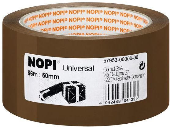 NOPI Packband 66 m x 50 mm braun