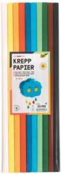 FOLIA Krepppapier-Rollen "Basic" 50 x 200 cm 10 Stück mehrere Farben