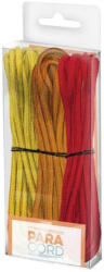 PARACORD Knüpf-Set 3 x 2,6 m gelb/hellorange/rot