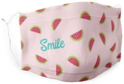 Mund-Nasen-Maske "Smile" rosa