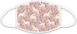 Mund-Nasen-Maske für Kinder "Einhorn" rosa