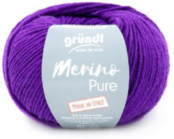 GRÜNDL Wolle "Merino Pure" 50g violett