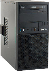HYRICAN CTS00550, Desktop PC, Core™ i5 Prozessor, 8 GB RAM, 500 GB SSD, Intel® UHD-Grafik 630, Schwarz