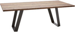Esstisch in Holz, Metall 220/100/77 cm