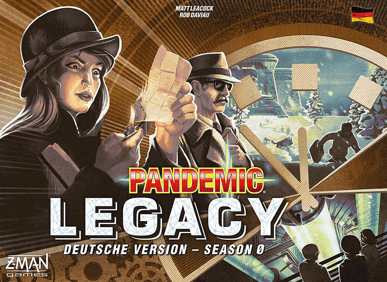 ZMAN Pandemic Legacy - Season 0 Gesellschaftsspiel, Mehrfarbig
