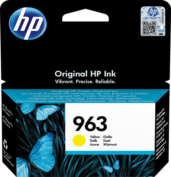 HP 963 Tintenpatrone Gelb (3JA25AE)