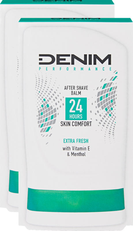 Denim After Shave Balm Performance, 2 x 100 ml