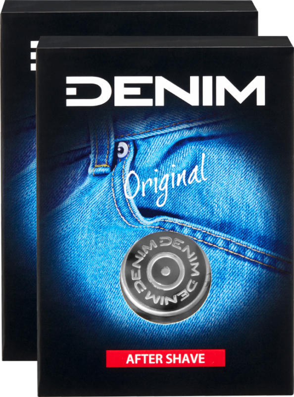 Denim After Shave Original, 2 x 100 ml