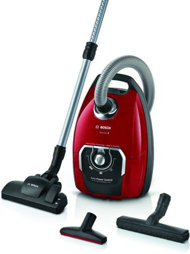 Bosch Staubsauger mit Beutel Rot