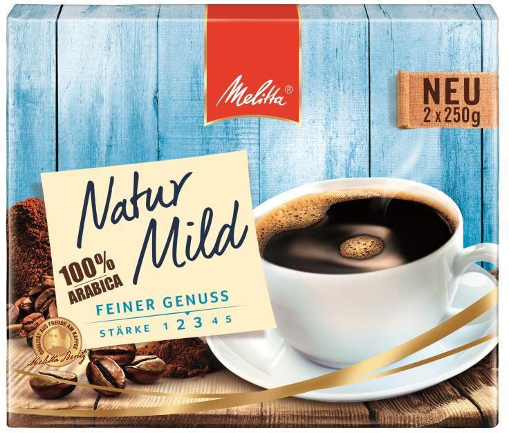 MELITTA NATURMILD 2x250 G