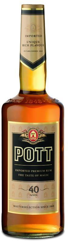 POTT RUM 40% 1L