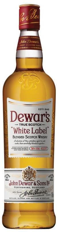 DEWAR'S WHITE LABEL 40% 1L