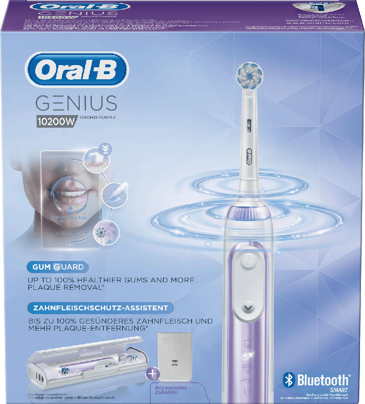 Oral-B Elektrische Zahnbürste Genius 10200 Orchid Purple