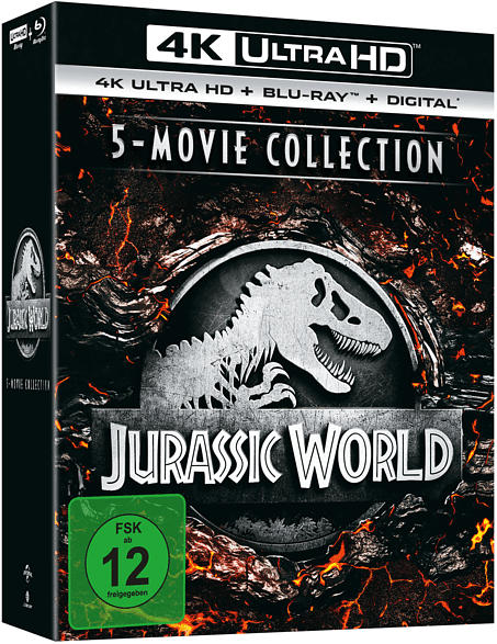Jurassic World - 5-Movie Collection [4K Ultra HD Blu-ray]